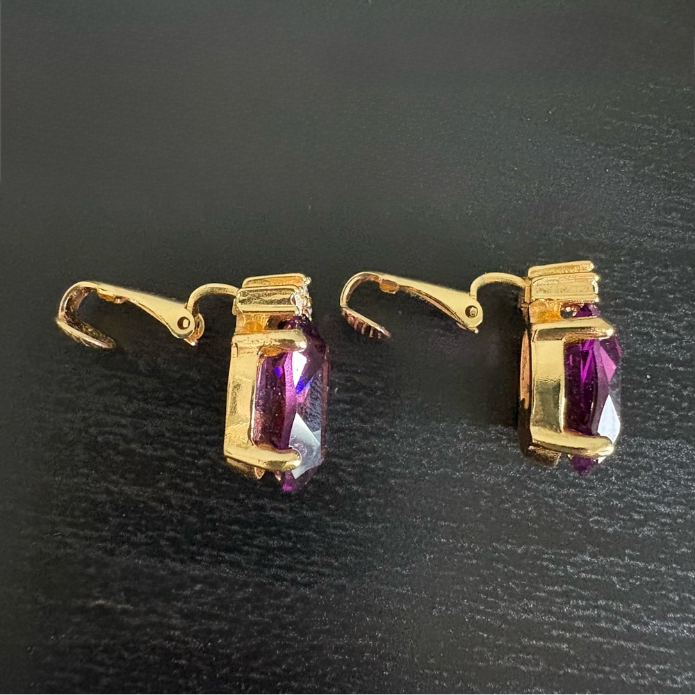 Vintage Dior Clip On Earrings - Picture 6 of 11